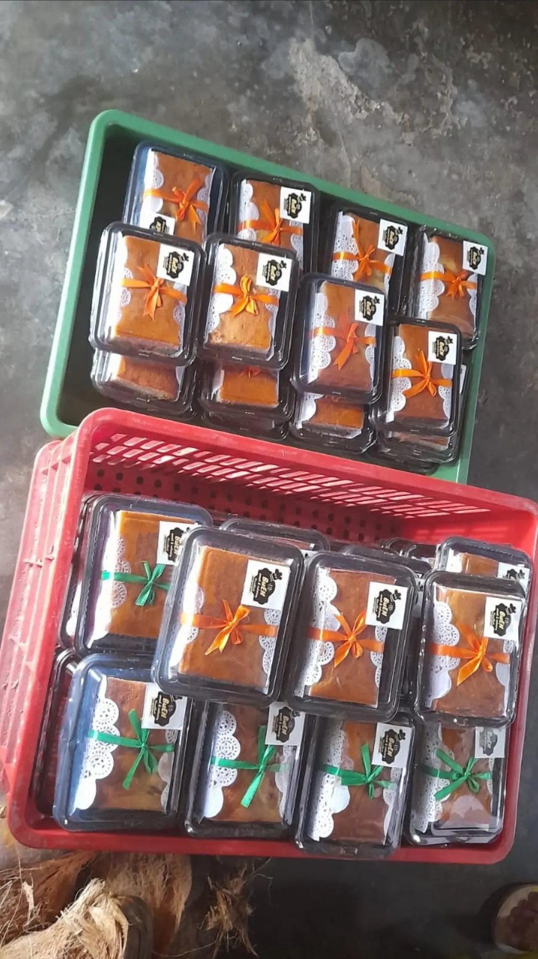 Banana Cake Mini Catering BuEn Kediri