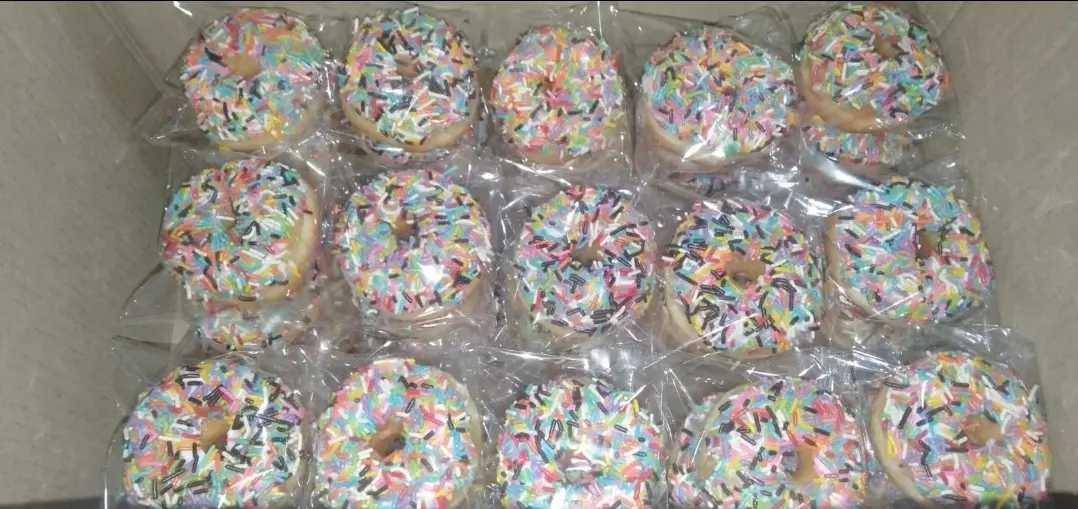 Donat Meses Toping Warna Warni BuEn