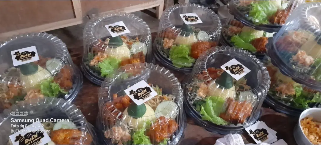 Tumpeng Mini Custom Lauk Catering Kediri BuEN